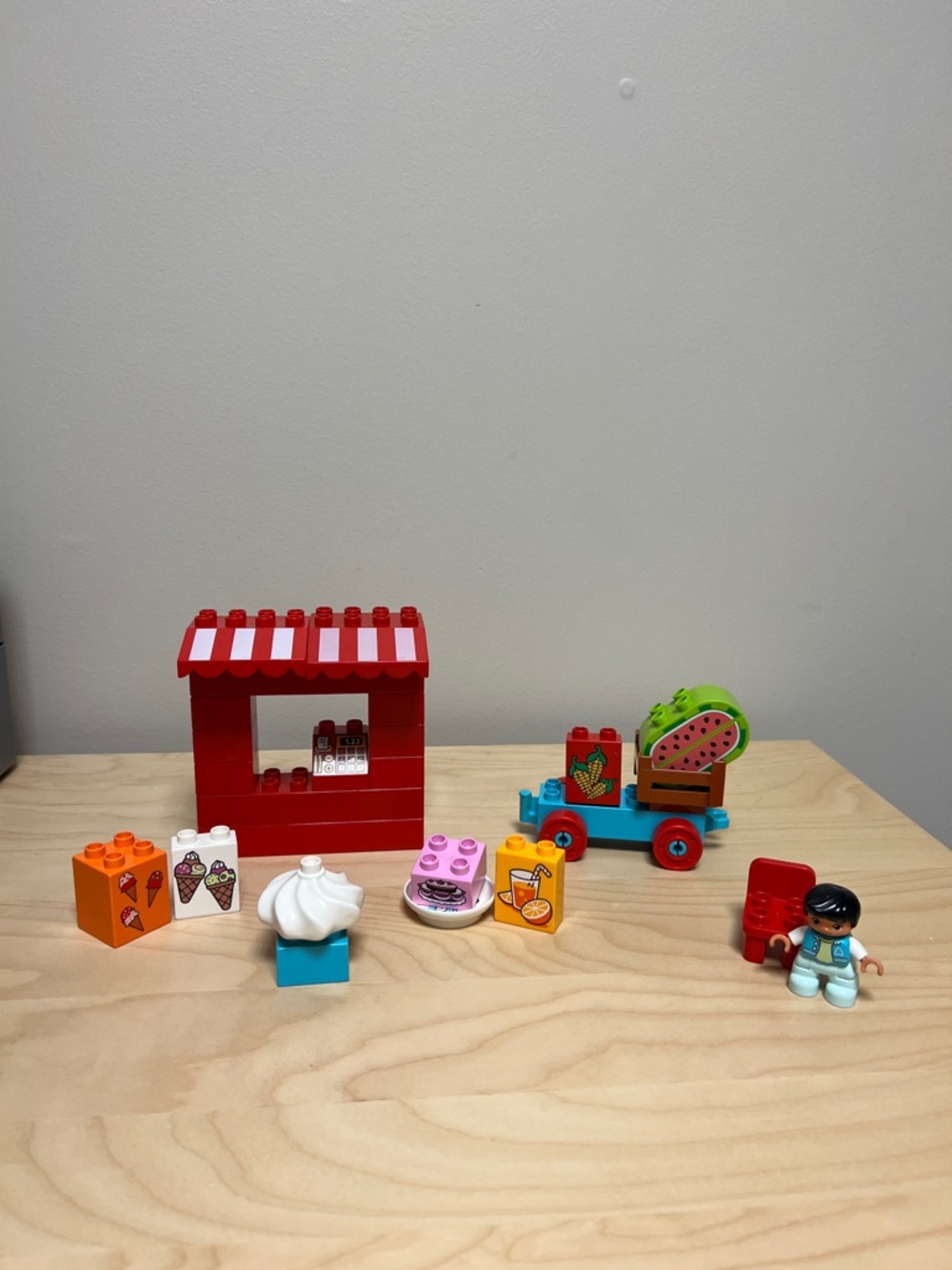 LEGO DUPLO Food Playset with figure - Toddler Toy | price drop